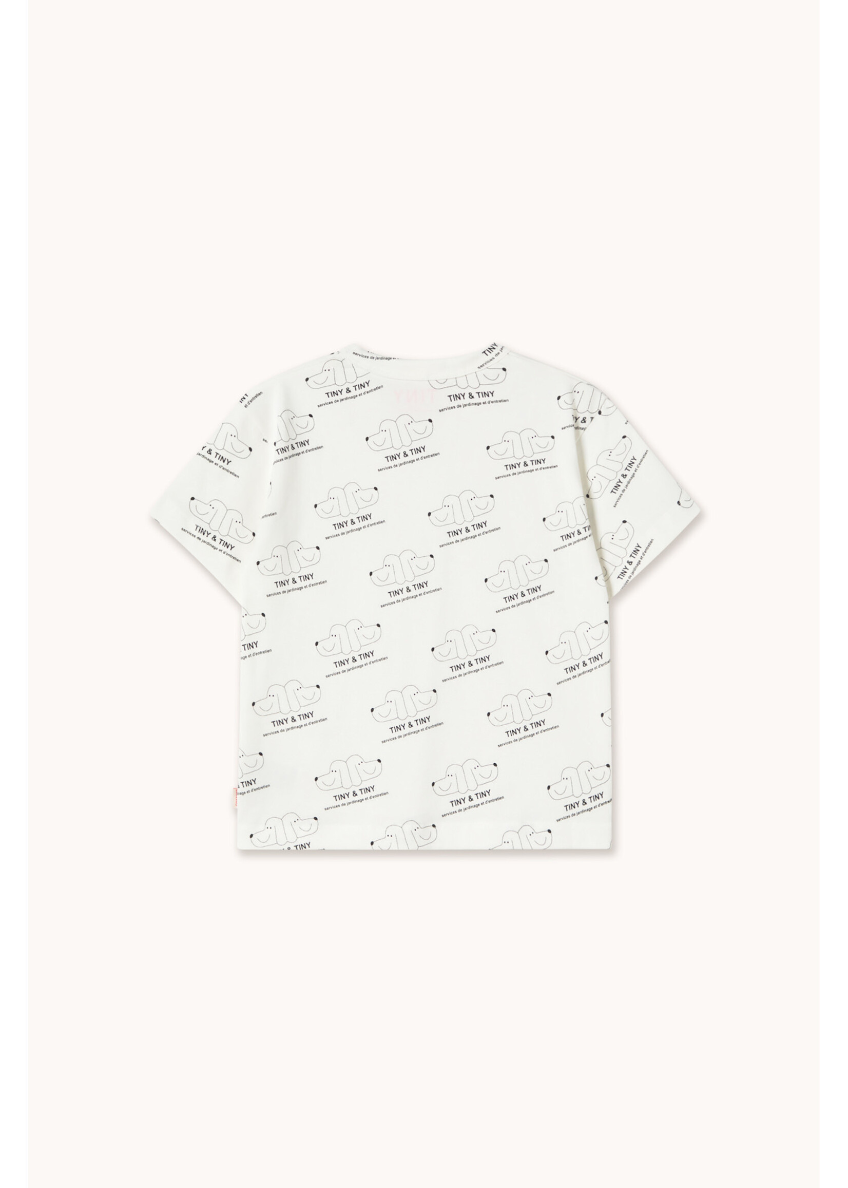 TinyCottons TinyCottons T-Shirt Tiny Doggie Off-White