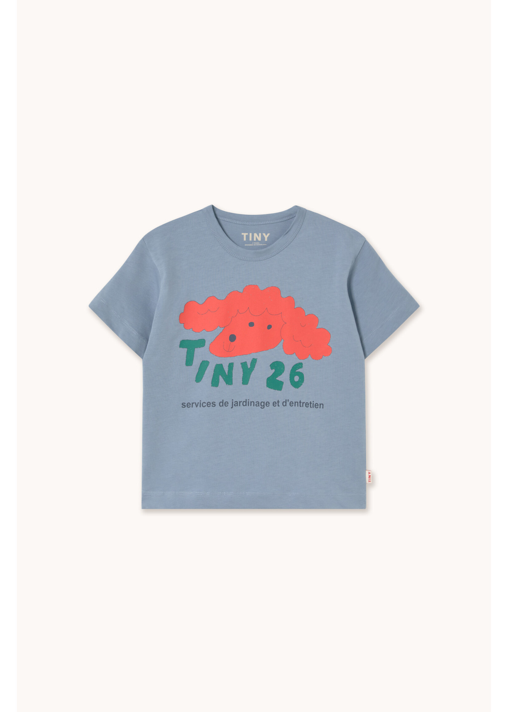 TinyCottons TinyCottons T-Shirt Red Dog Grey