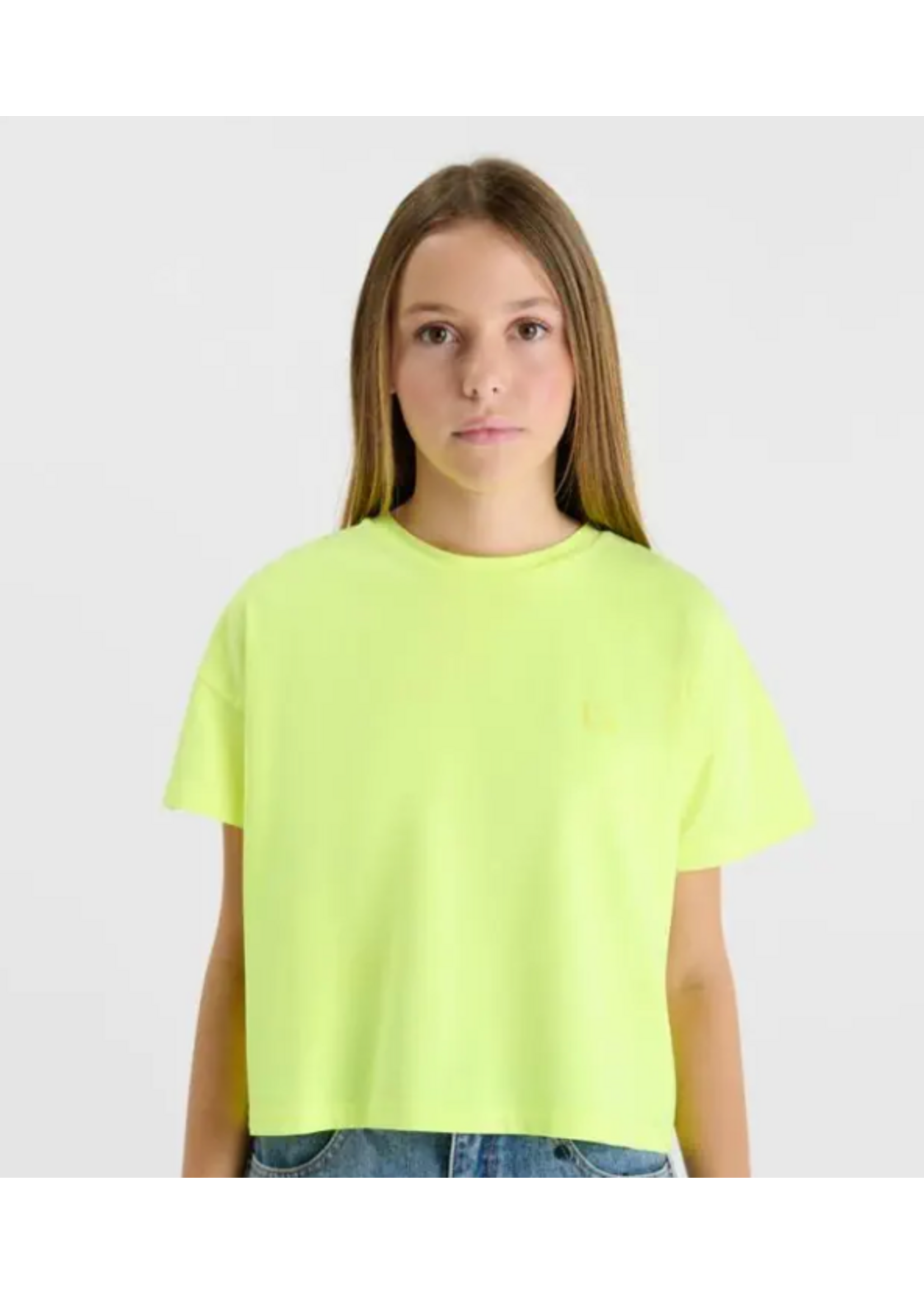 LTDC LTDC Cropped T-Shirt Emilagi Fluo Yellow