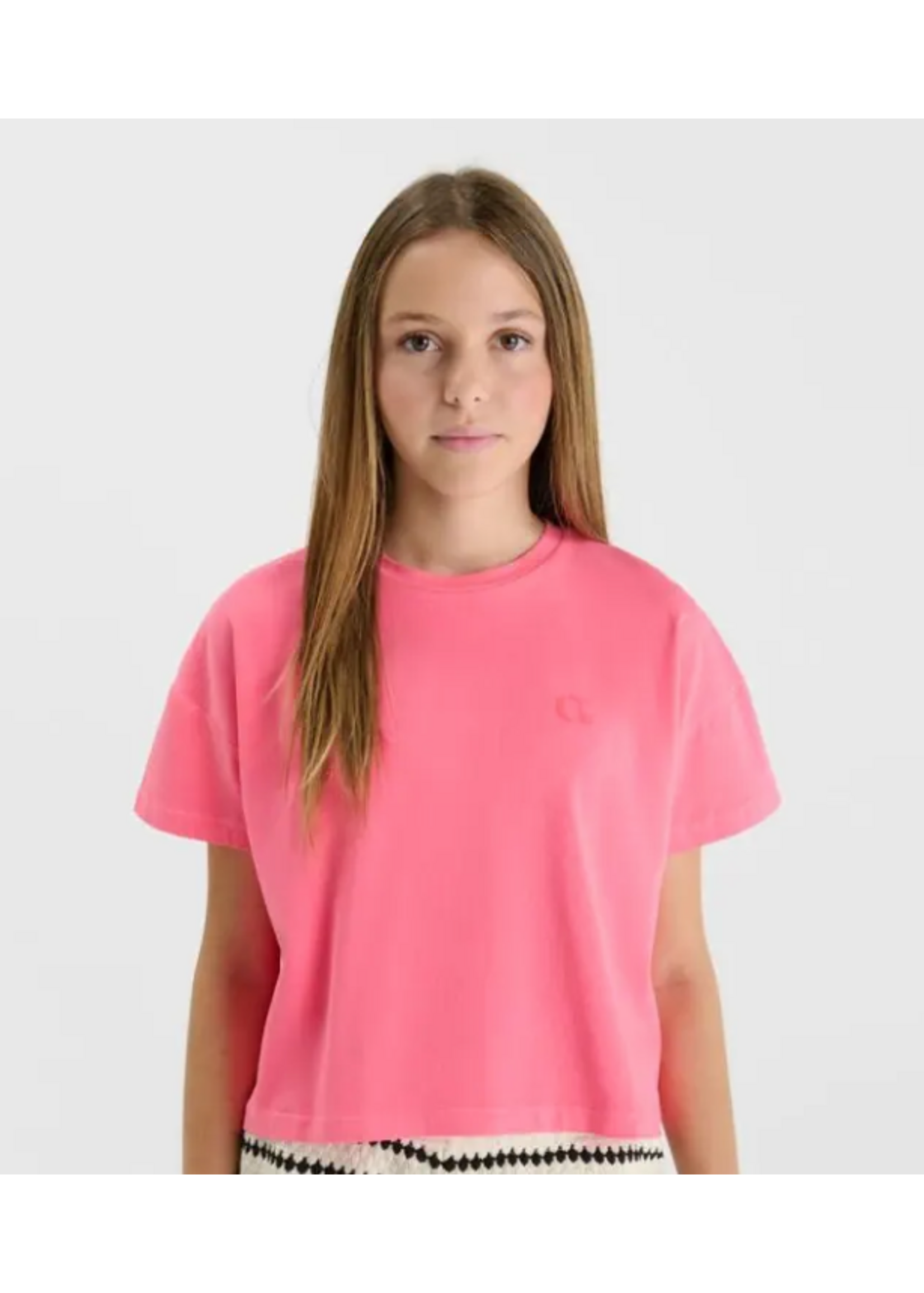 LTDC LTDC Cropped T-Shirt Emilagi Fluo Pink