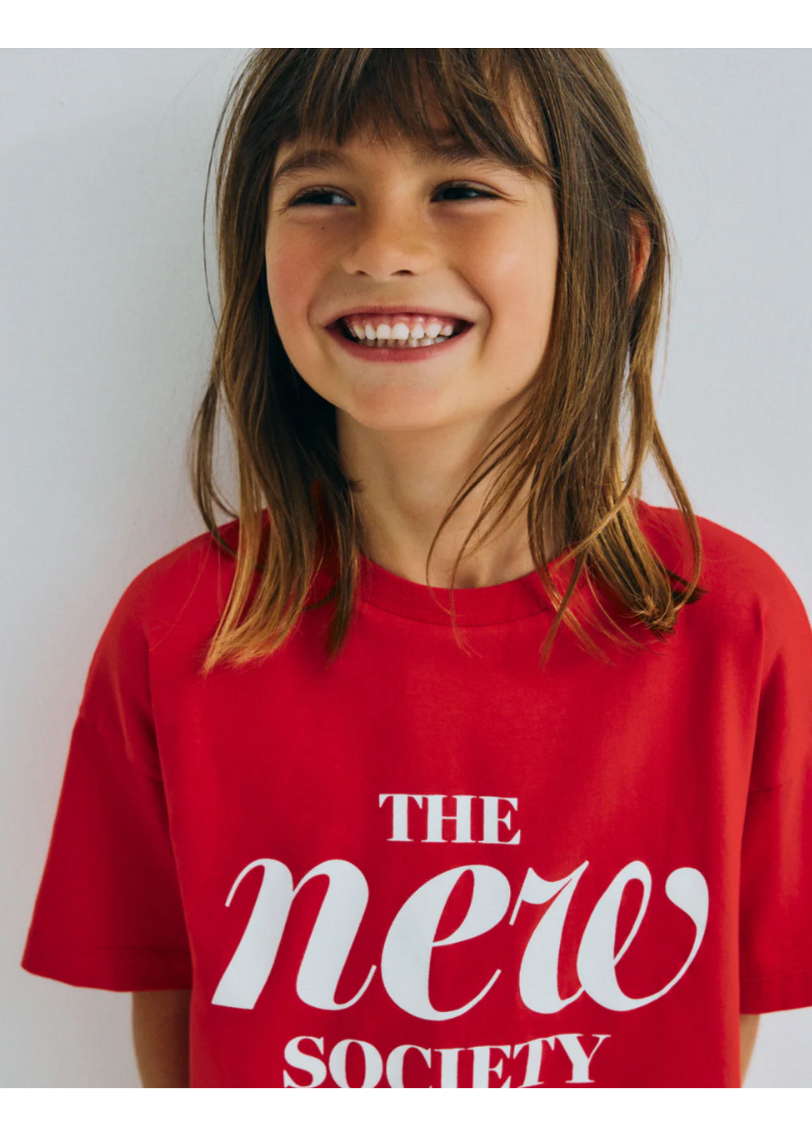The New Society TNS T-Shirt Maca Tulip Red
