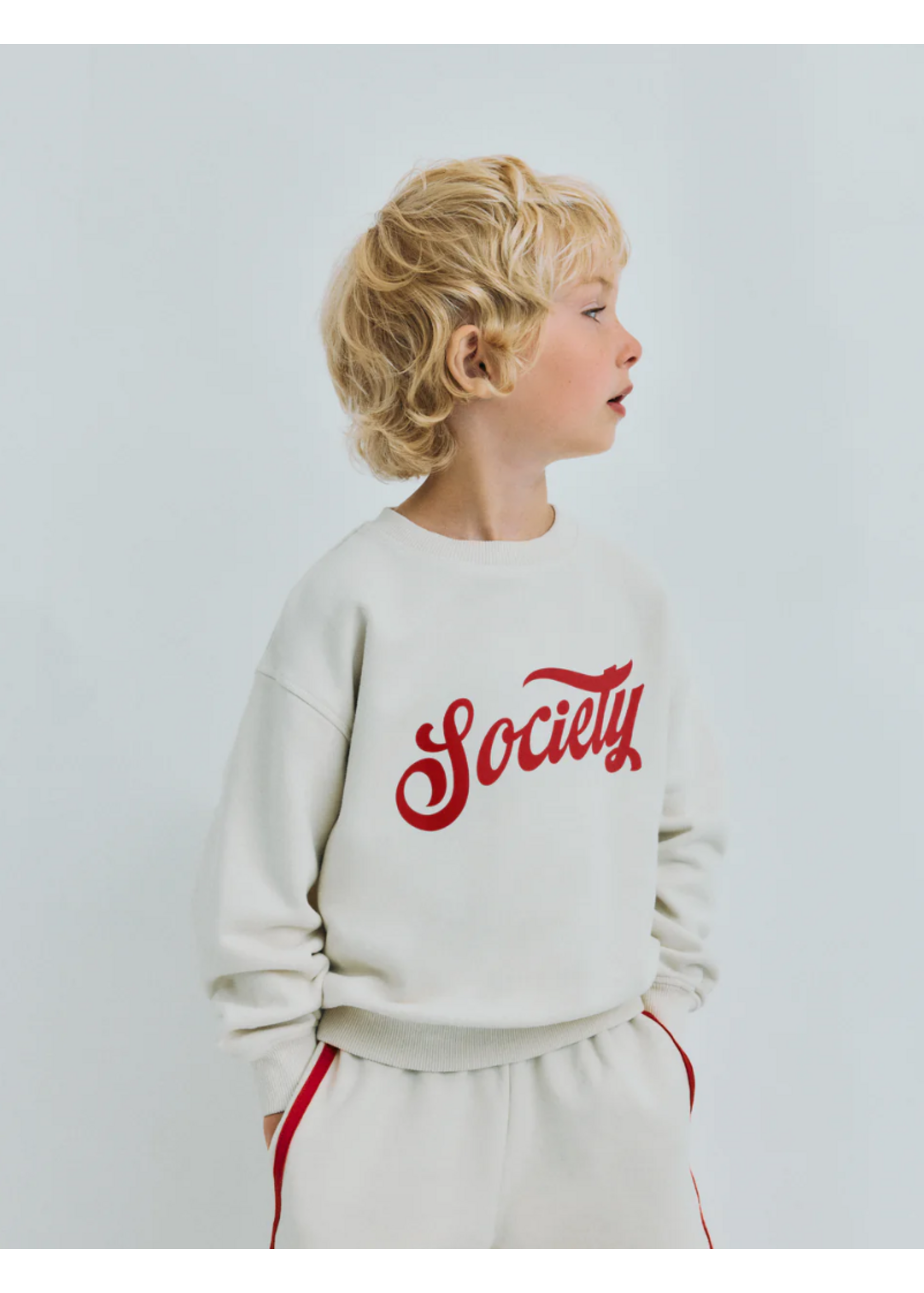 The New Society TNS Sweater Tilo Ecru