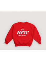 The New Society TNS Sweater Maca Tulip Red