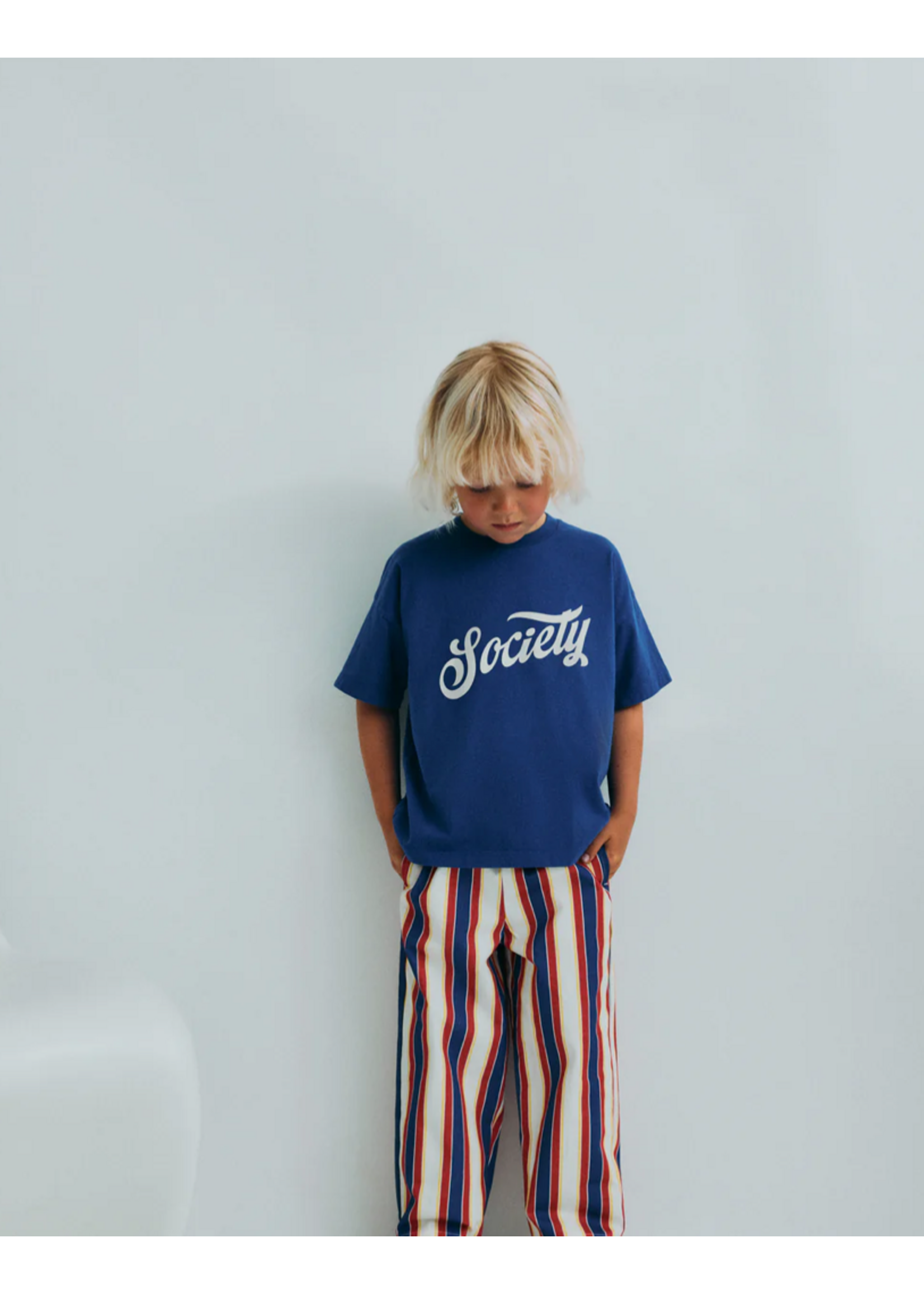 The New Society TNS Pants Gorse Stripes