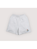 The New Society TNS Shorts Logo Light Grey