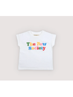 The New Society TNS T-Shirt Wisteria Pure Cloud