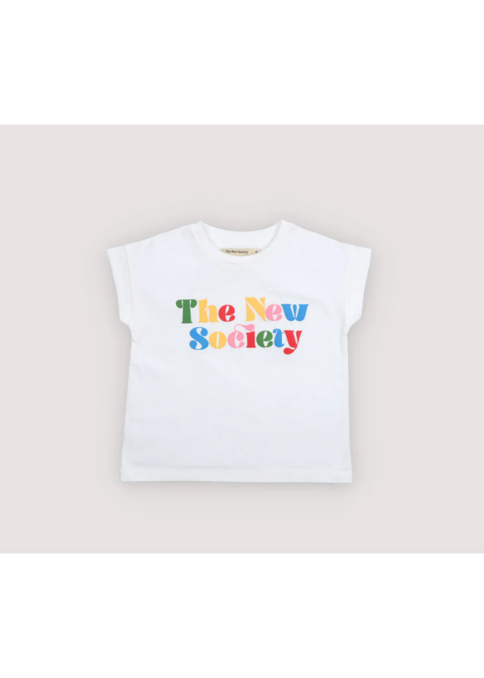 The New Society TNS T-Shirt Wisteria Pure Cloud