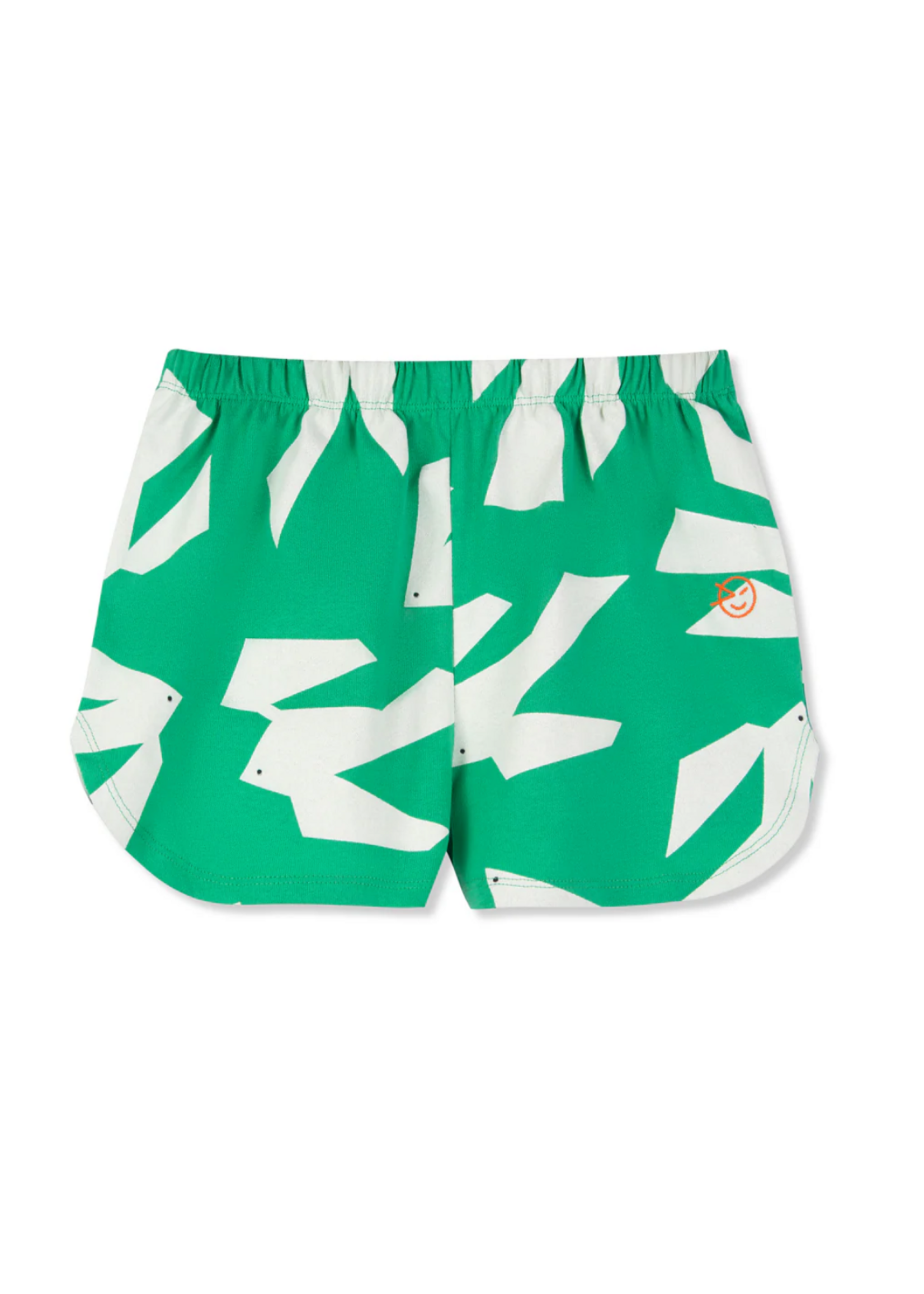 Wynken Wynken Shorts Scooped Parasol Green Birds