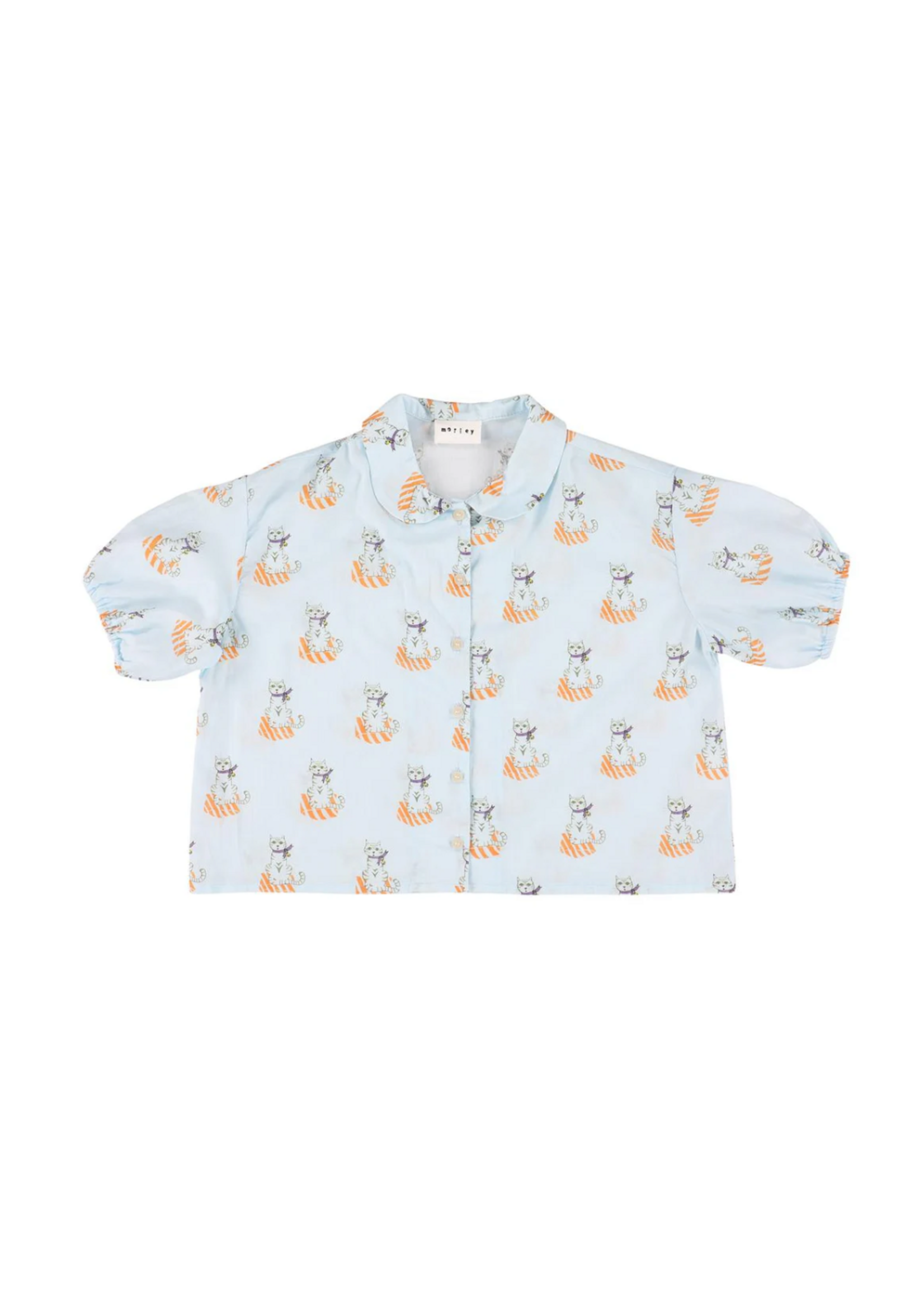 Morley Morley Shirt Xanon Pussycat Sky