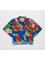 Maison Mangostan Maison Mangostan Cropped Shirt Loros Milti