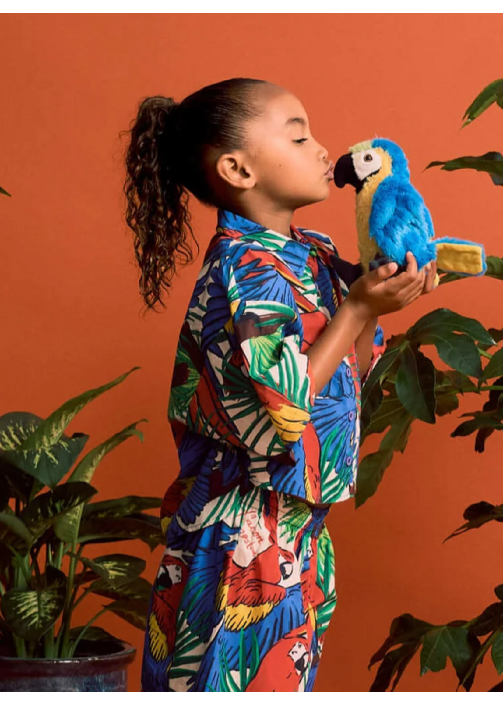 Maison Mangostan Maison Mangostan Cropped Shirt Loros Milti