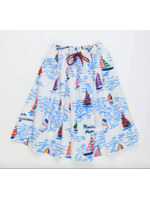 Maison Mangostan Maison Mangostan Skirt Barcos White
