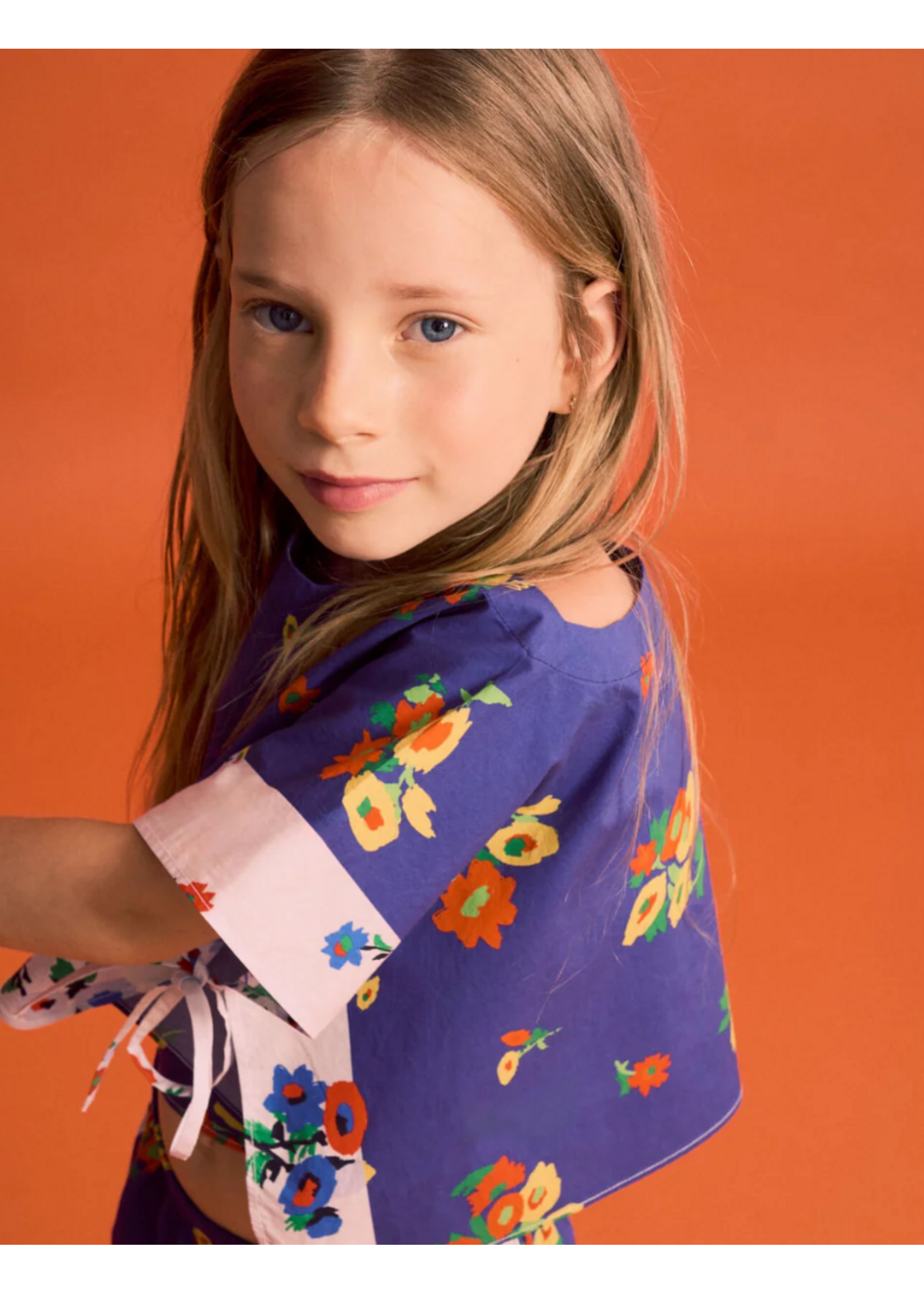 Maison Mangostan Maison Mangostan Top Blossom Blue