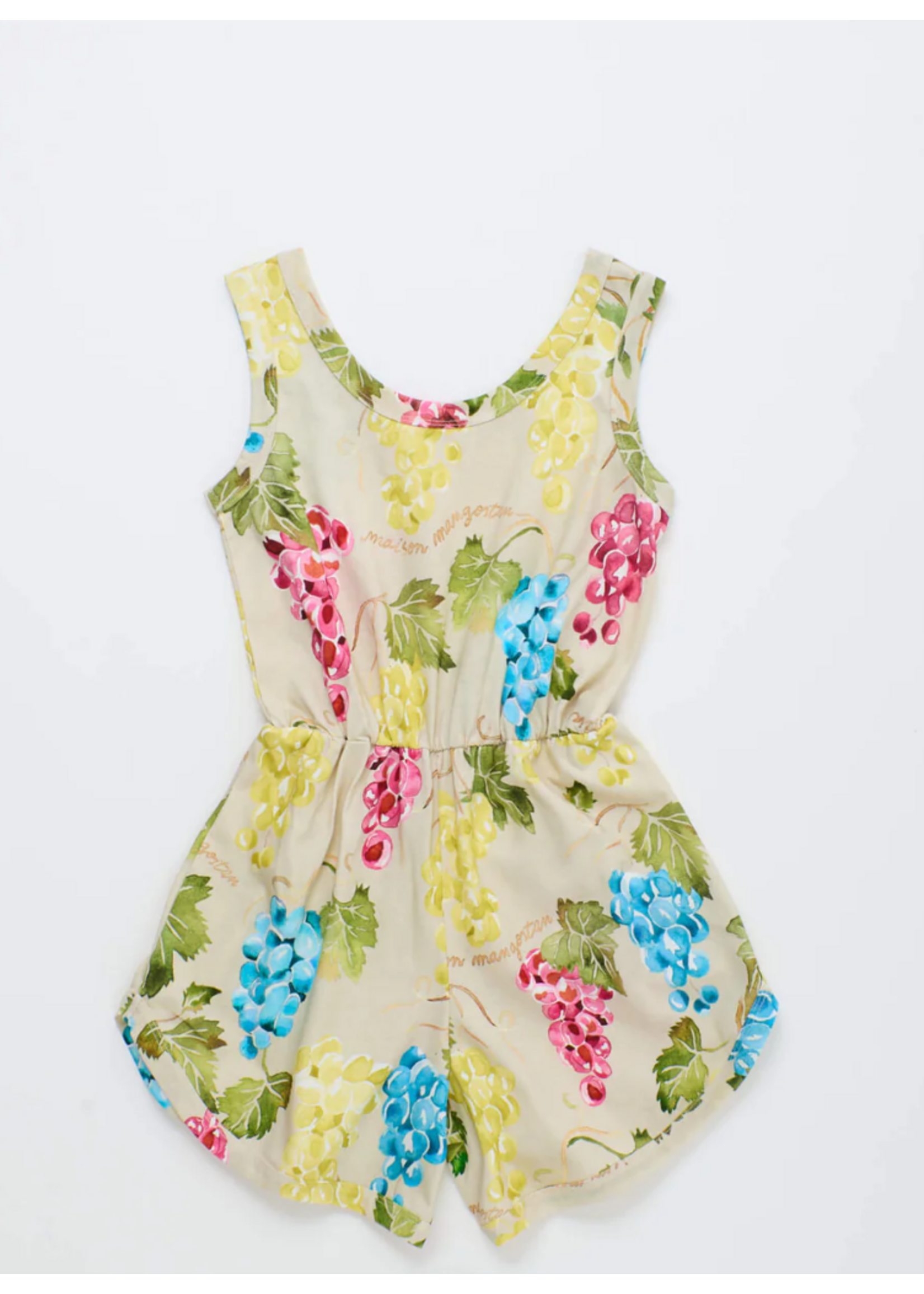 Maison Mangostan Maison Mangostan Jumpsuit Grapes Nude