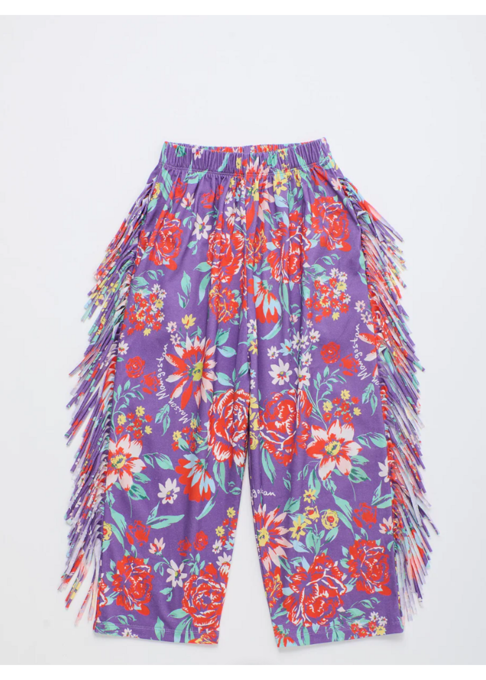 Maison Mangostan Maison Mangostan Pants Fringes Beverly Floral