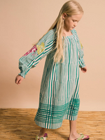 Maison Mangostan Maison Mangostan Dress Grapes Striped