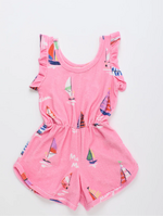 Maison Mangostan Maison Mangostan Jumpsuit Barcos Pink