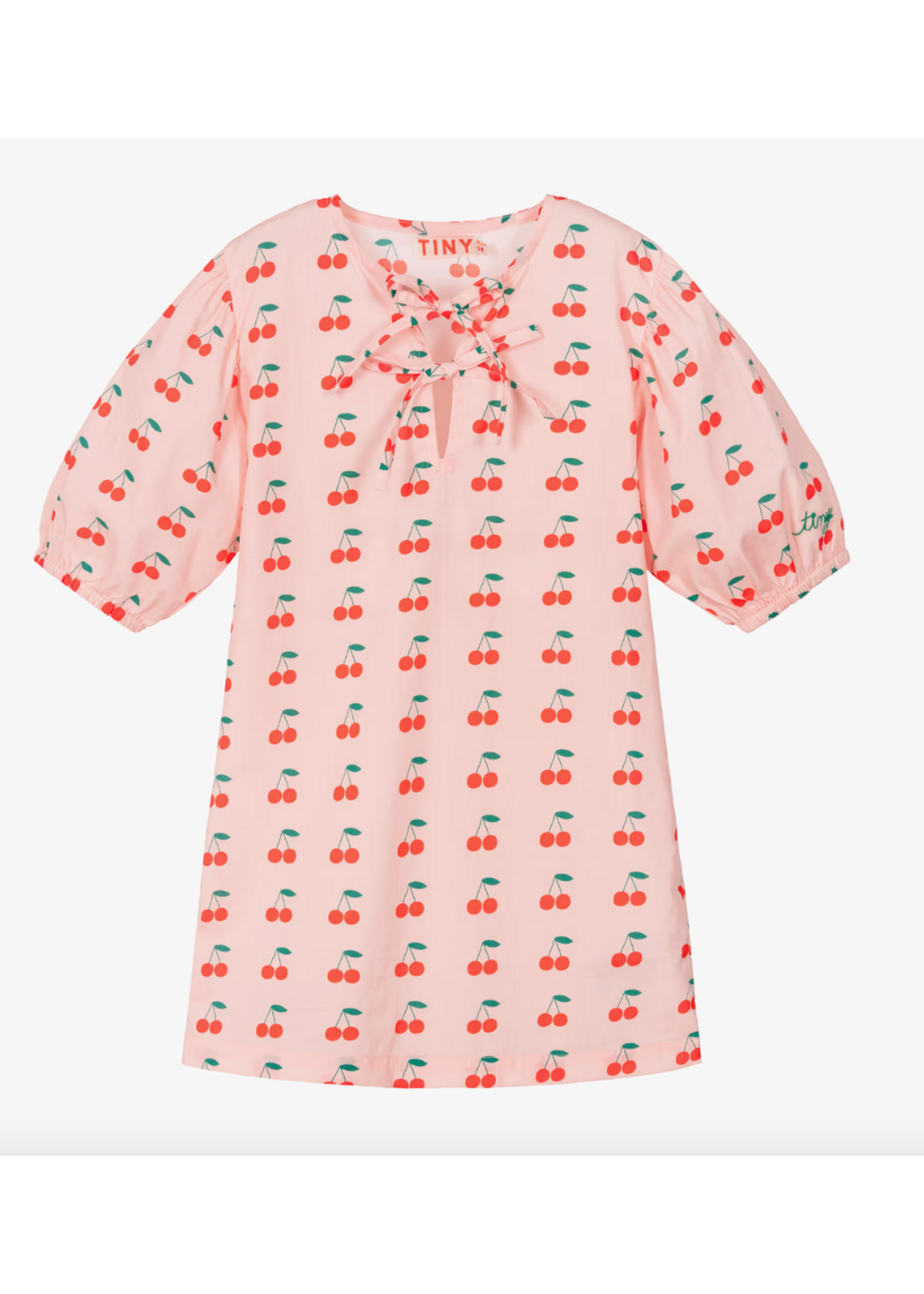 TinyCottons TinyCottons Dress Cherries Pink