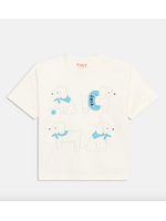 TinyCottons TinyCottons T-Shirt Poodle Off-White