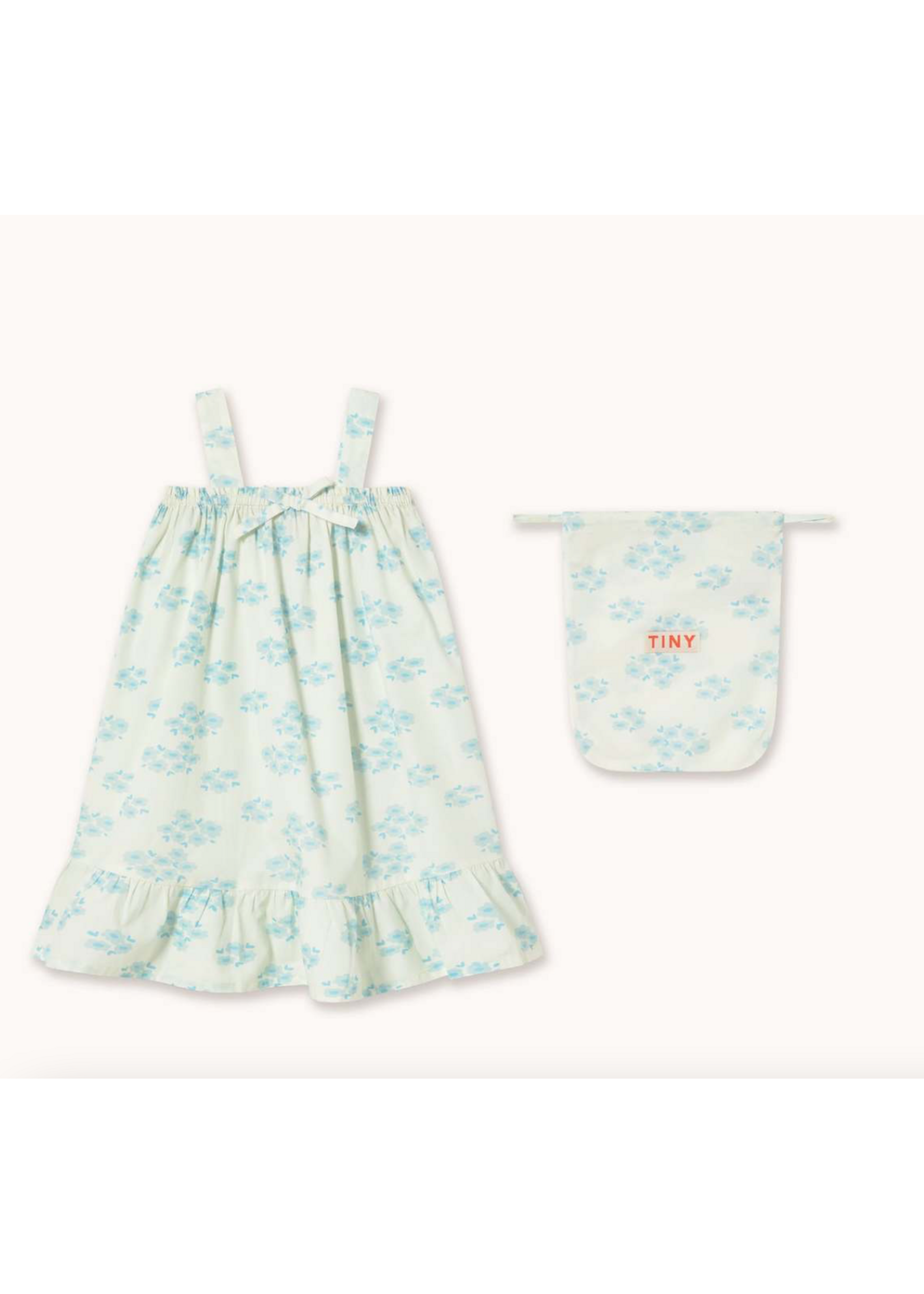 TinyCottons TinyCottons Nightgown Dress Blossoms Light Blue