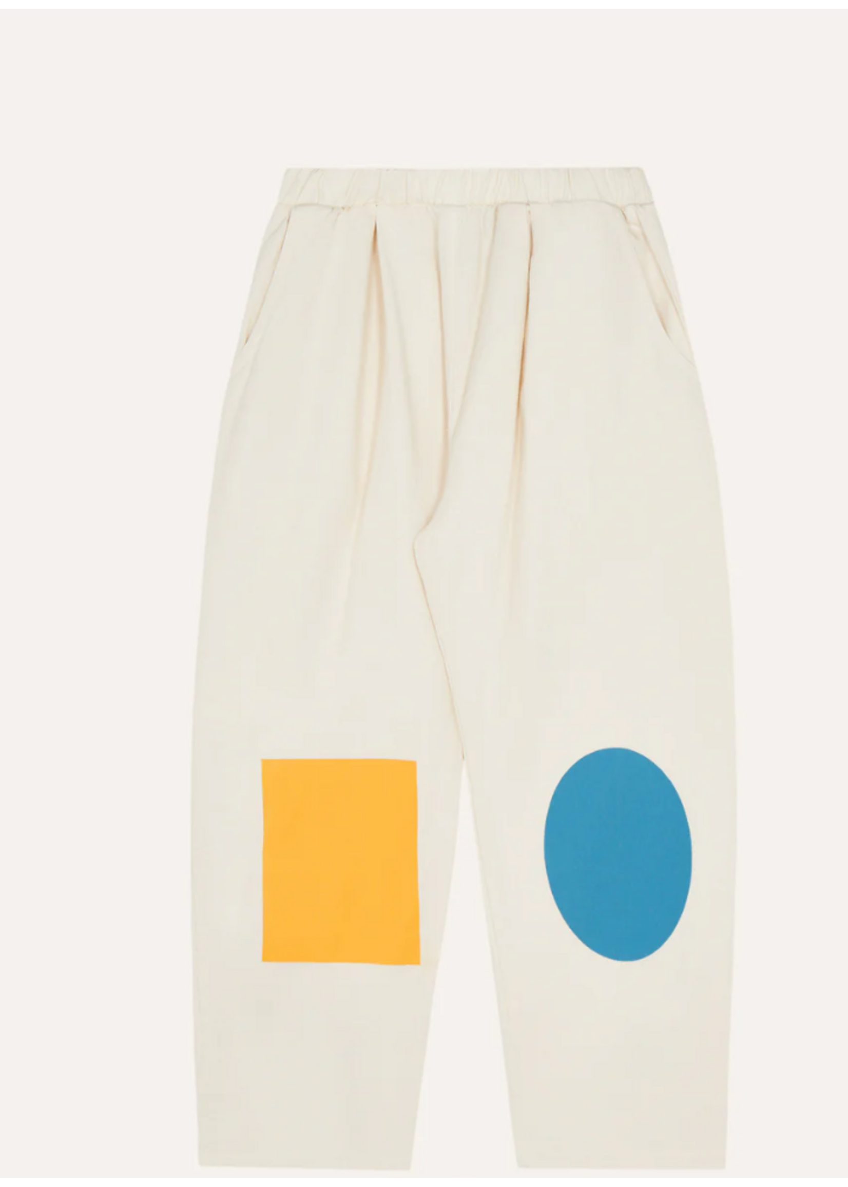 The Campamento The Campamento Trousers Ecru Bicolor