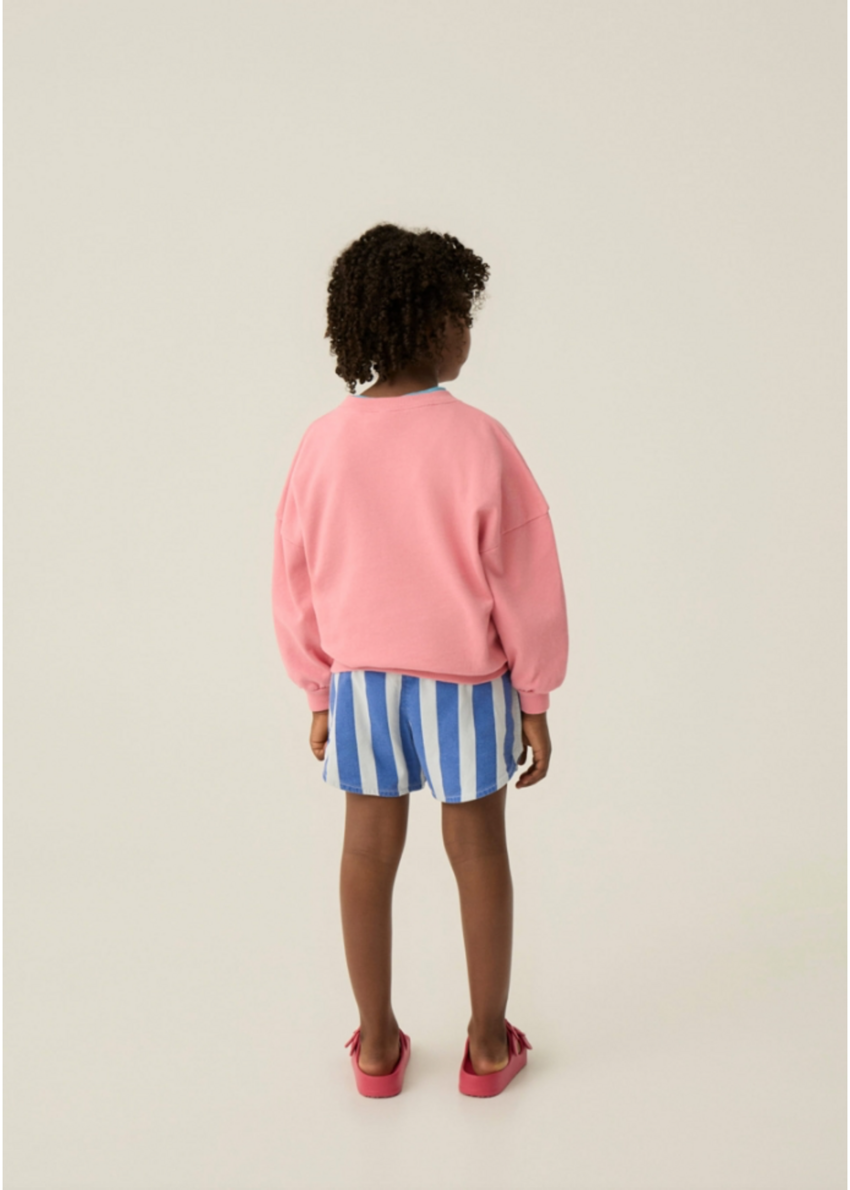 The Campamento The Campamento Shorts Washed Blue Stripes
