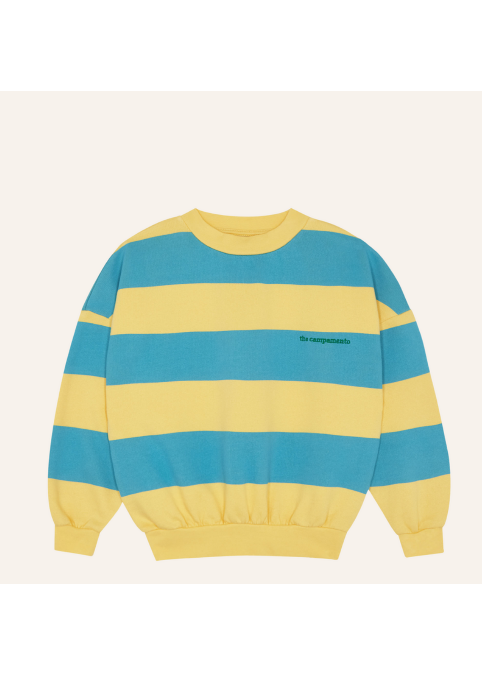 The Campamento The Campamento Sweater 50 Blue Yellow Stripes