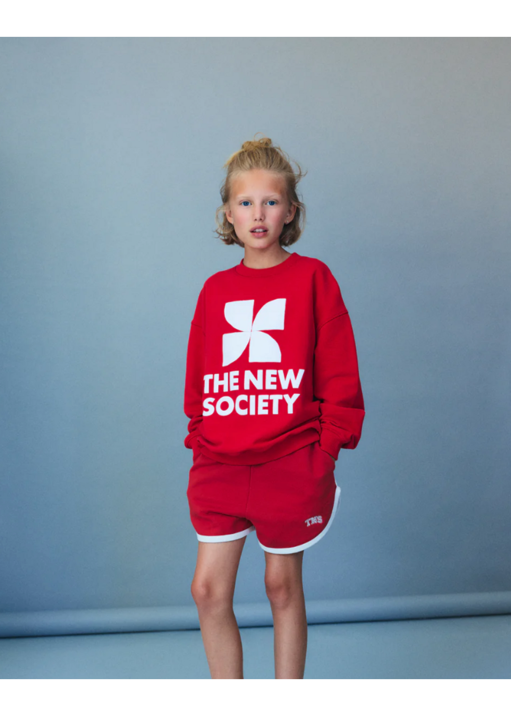 The New Society TNS Shorts Tulip Red