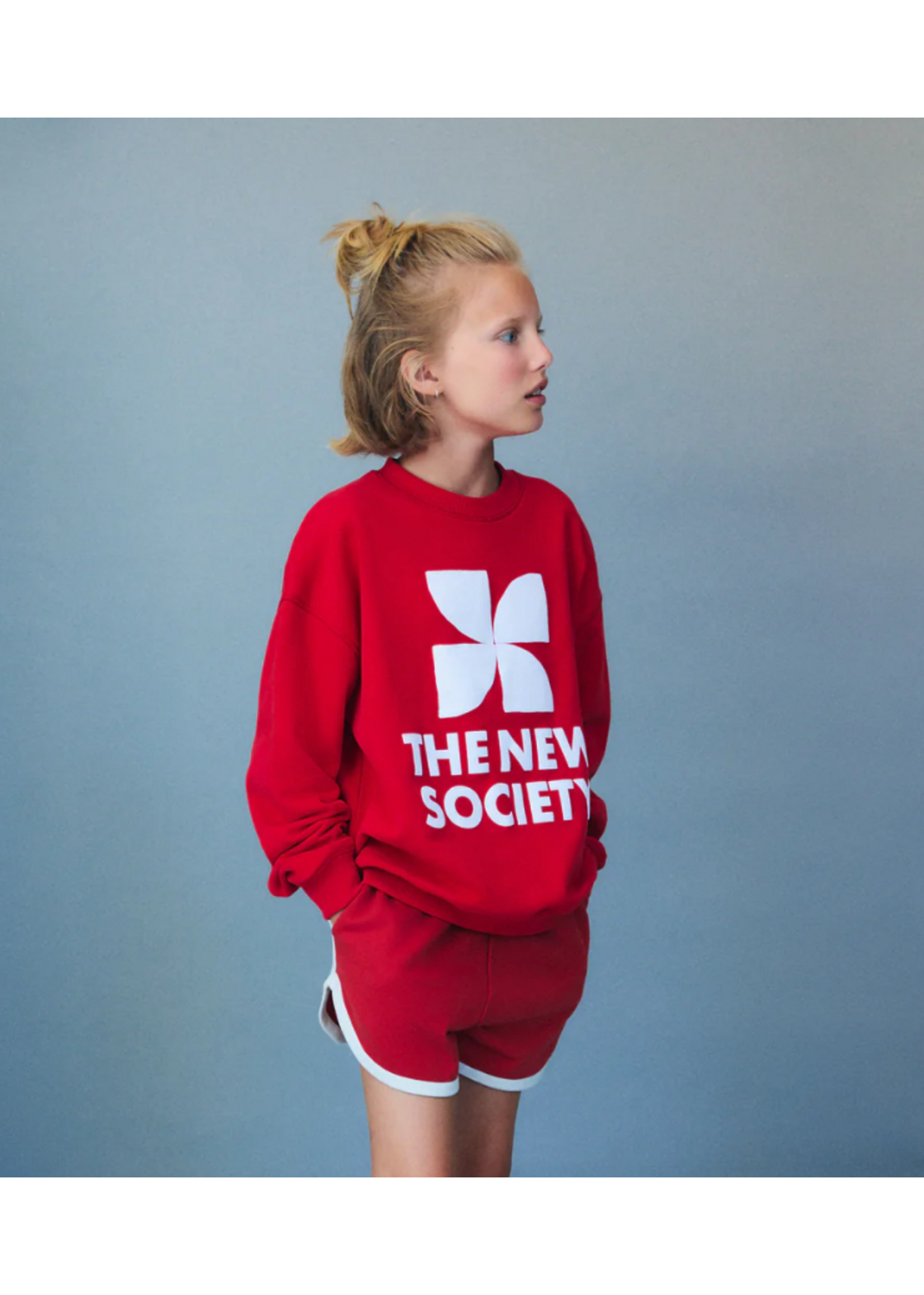 The New Society TNS Shorts Tulip Red