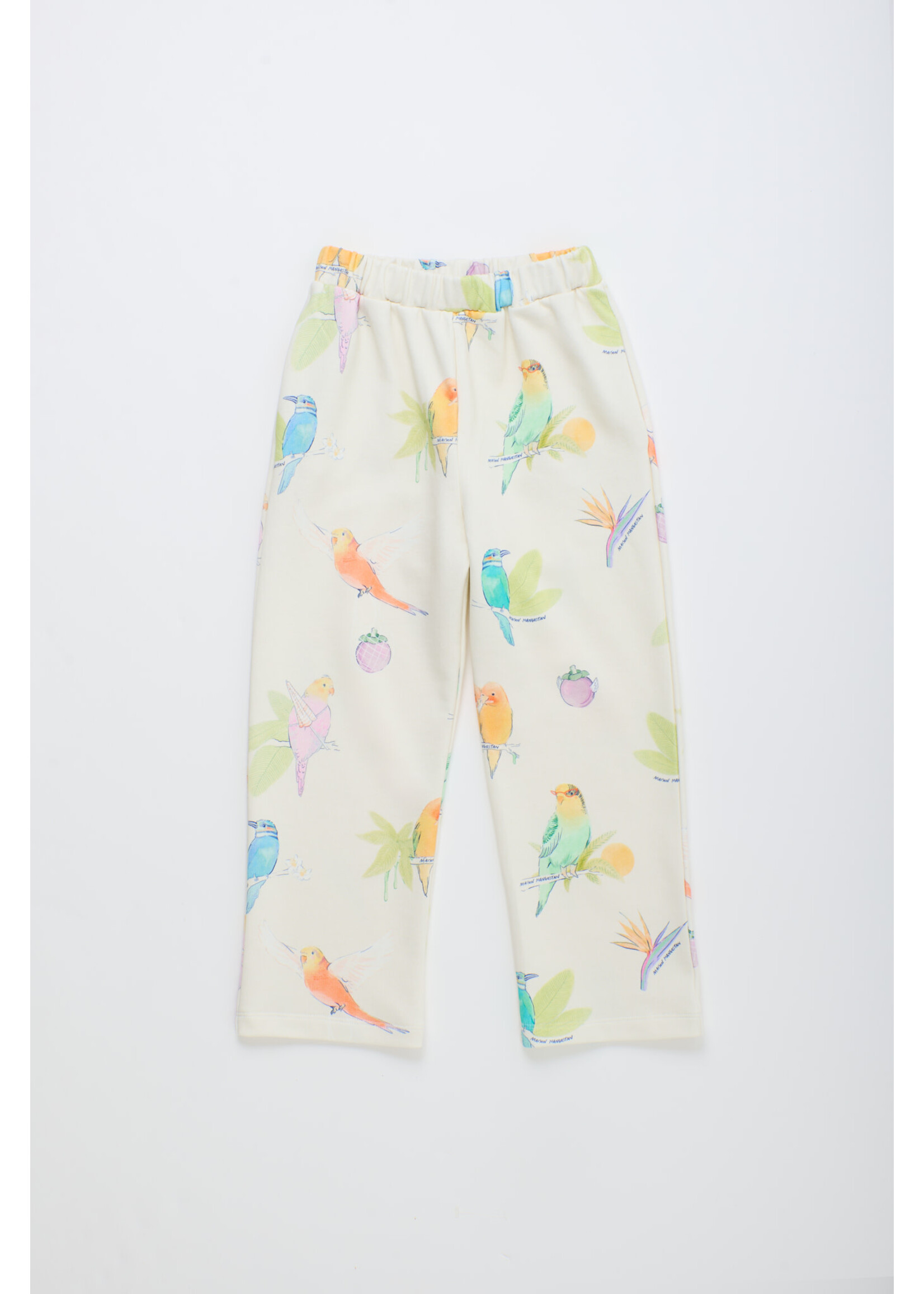 Maison Mangostan Maison Mangostan Sweatpants Birds Off White