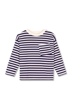 Wynken Wynken Longsleeve T-shirt Pocket Night Navy