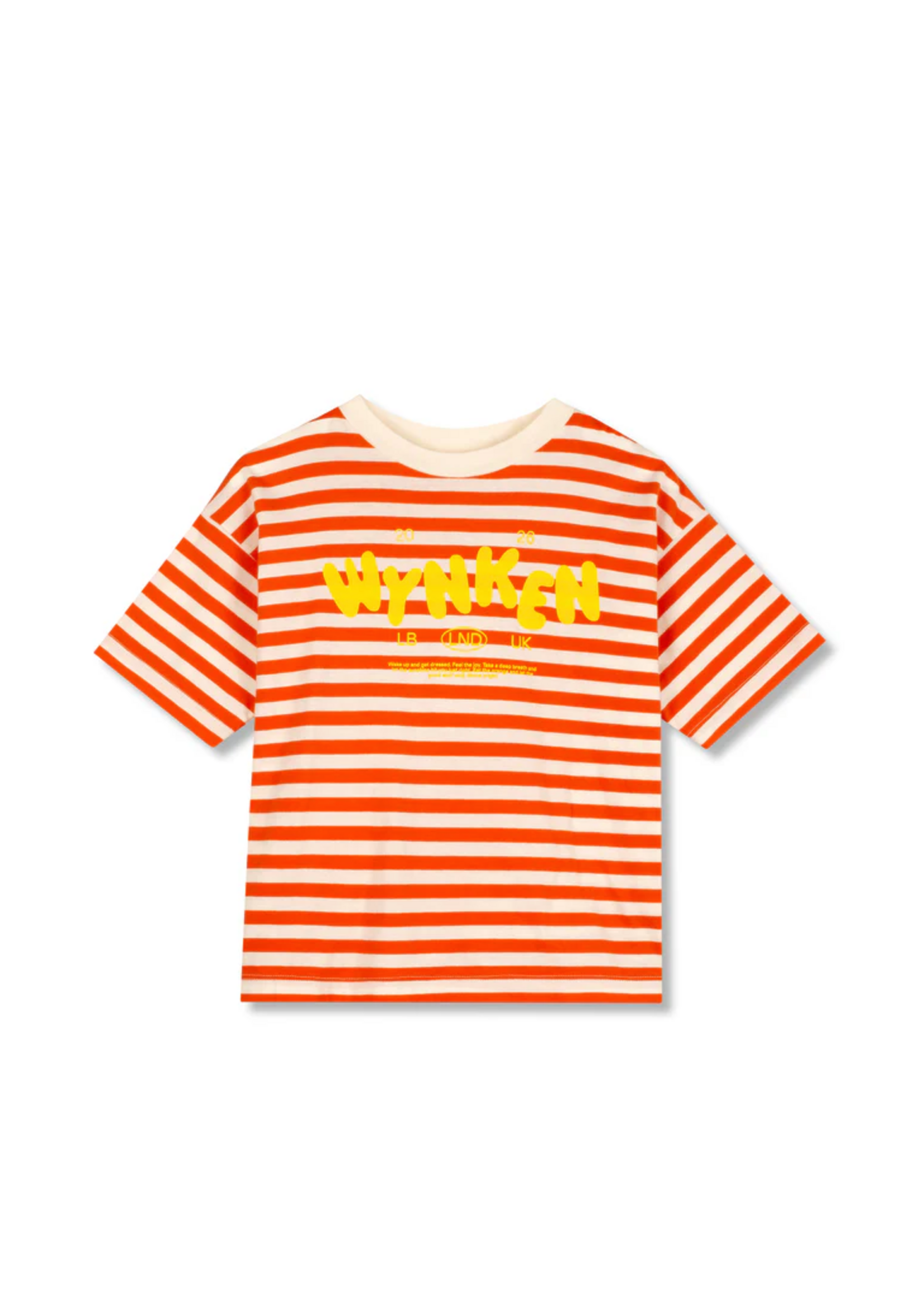 Wynken Wynken T-Shirt Stripes Sunglow