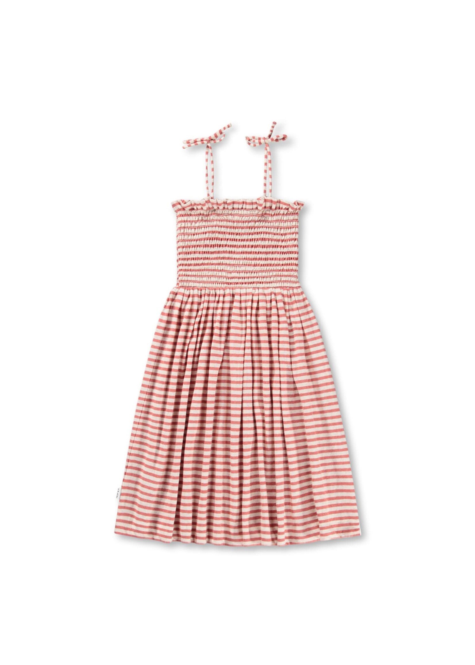 MOLO MOLO Dress Cheryl Rose Ivory Stripe