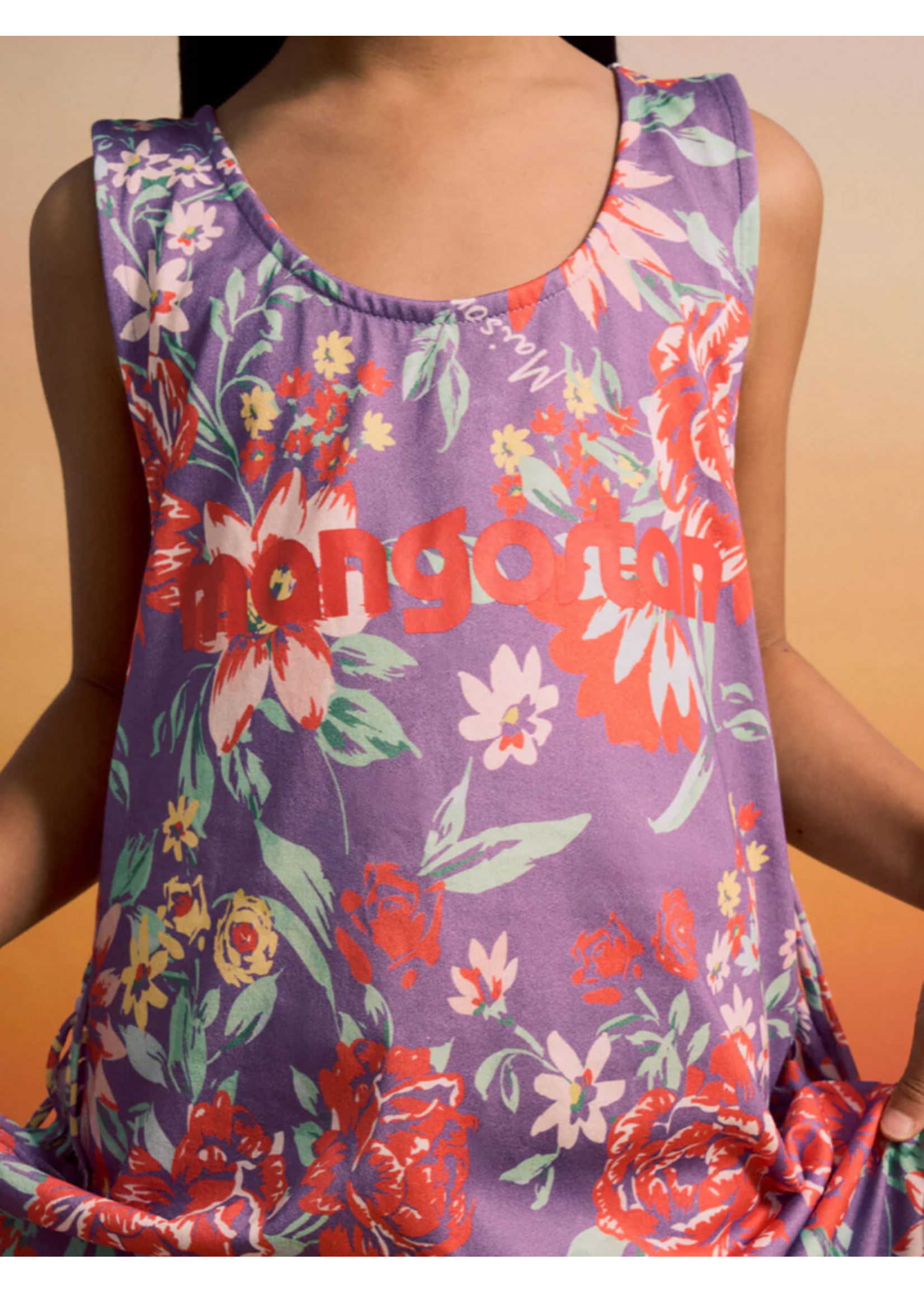 Maison Mangostan Maison Mangostan Dress Fringes Flowers