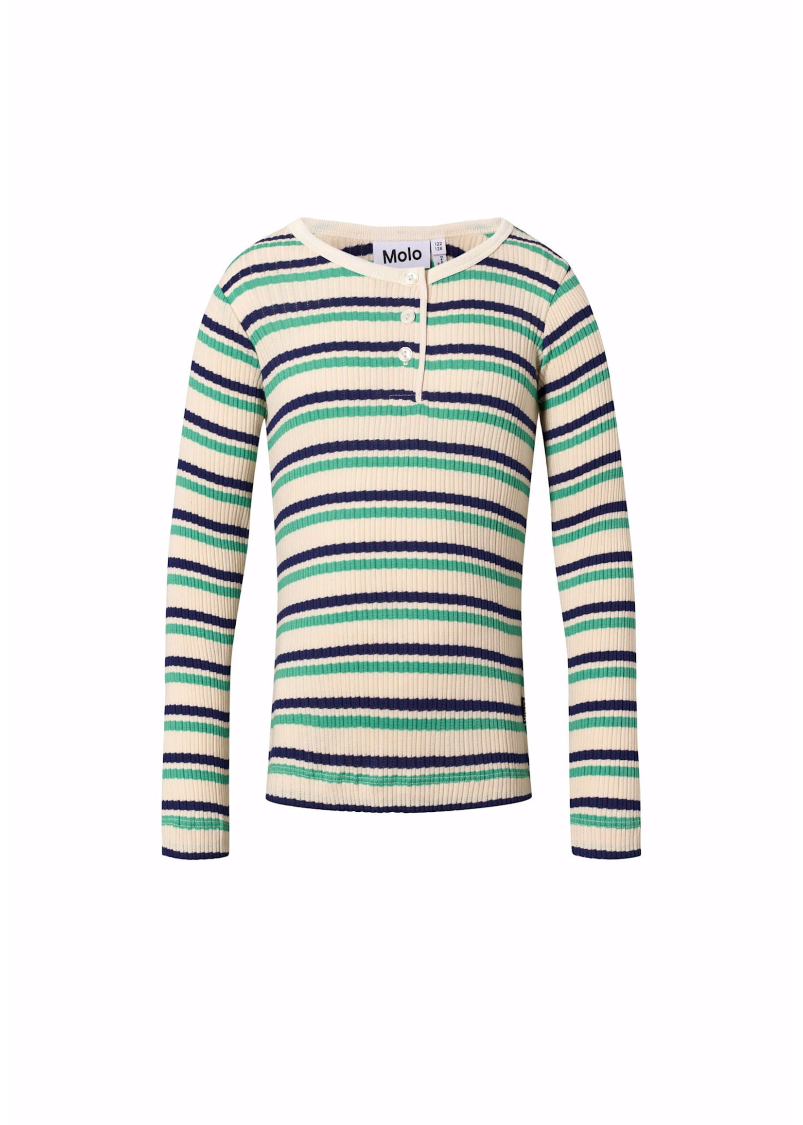 MOLO MOLO T-Shirt Ruby Pearled Stripe