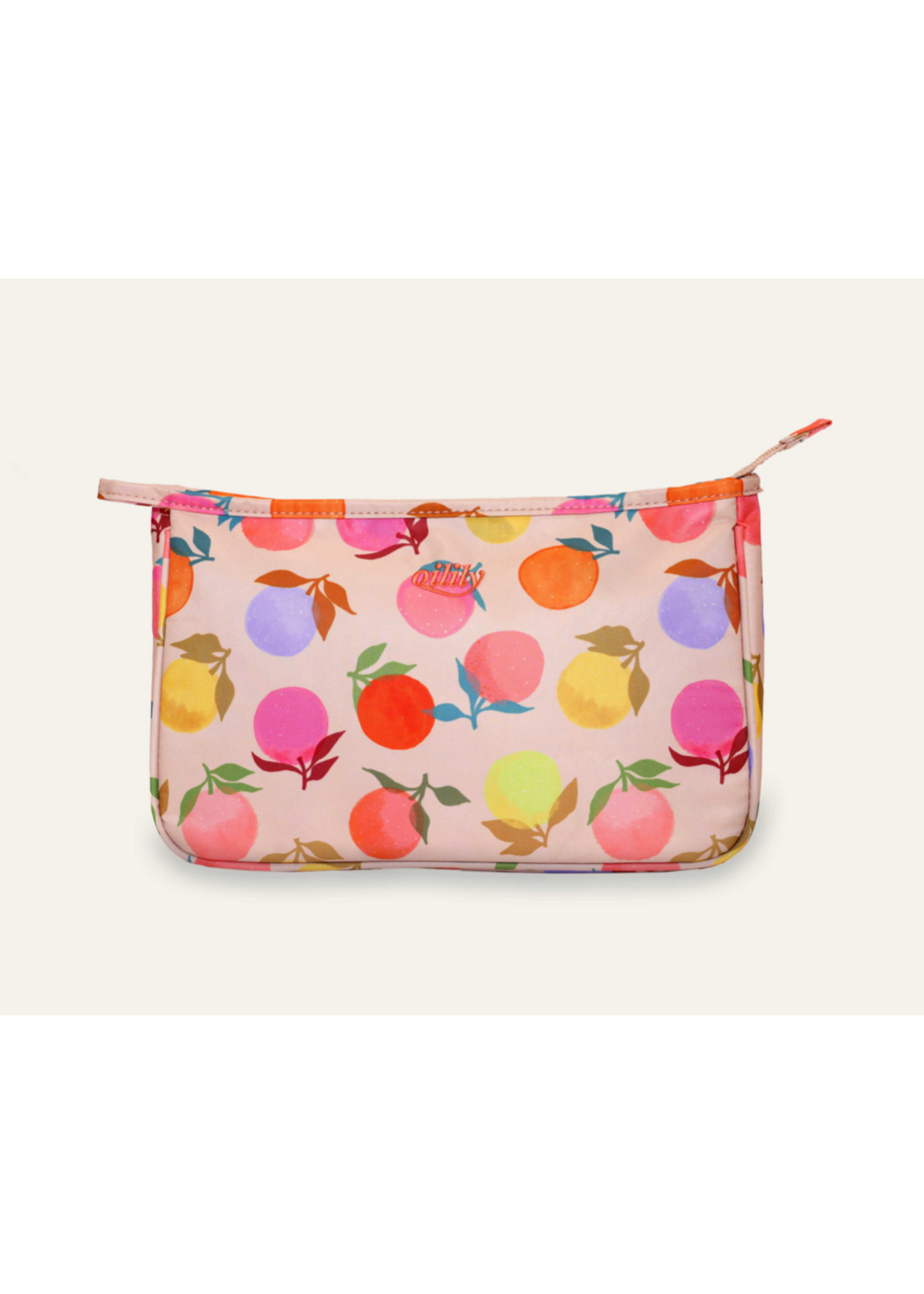 Oilily Oilily Medium Cosmetic Bag Calan Fruit Balls Shifting Sand