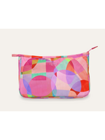 Oilily Oilily Big Cosmetic Bag Colle Sassy Circles Prism Pink