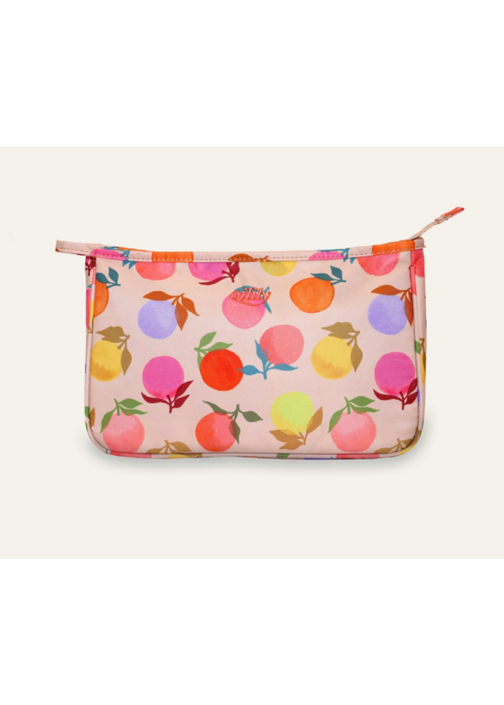 Oilily Oilily Big Cosmetic Bag Colle Fruit Balls Shifting Sand