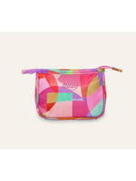 Oilily Oilily Small Cosmetic Bag Cam Sassy Circles Prism Pink
