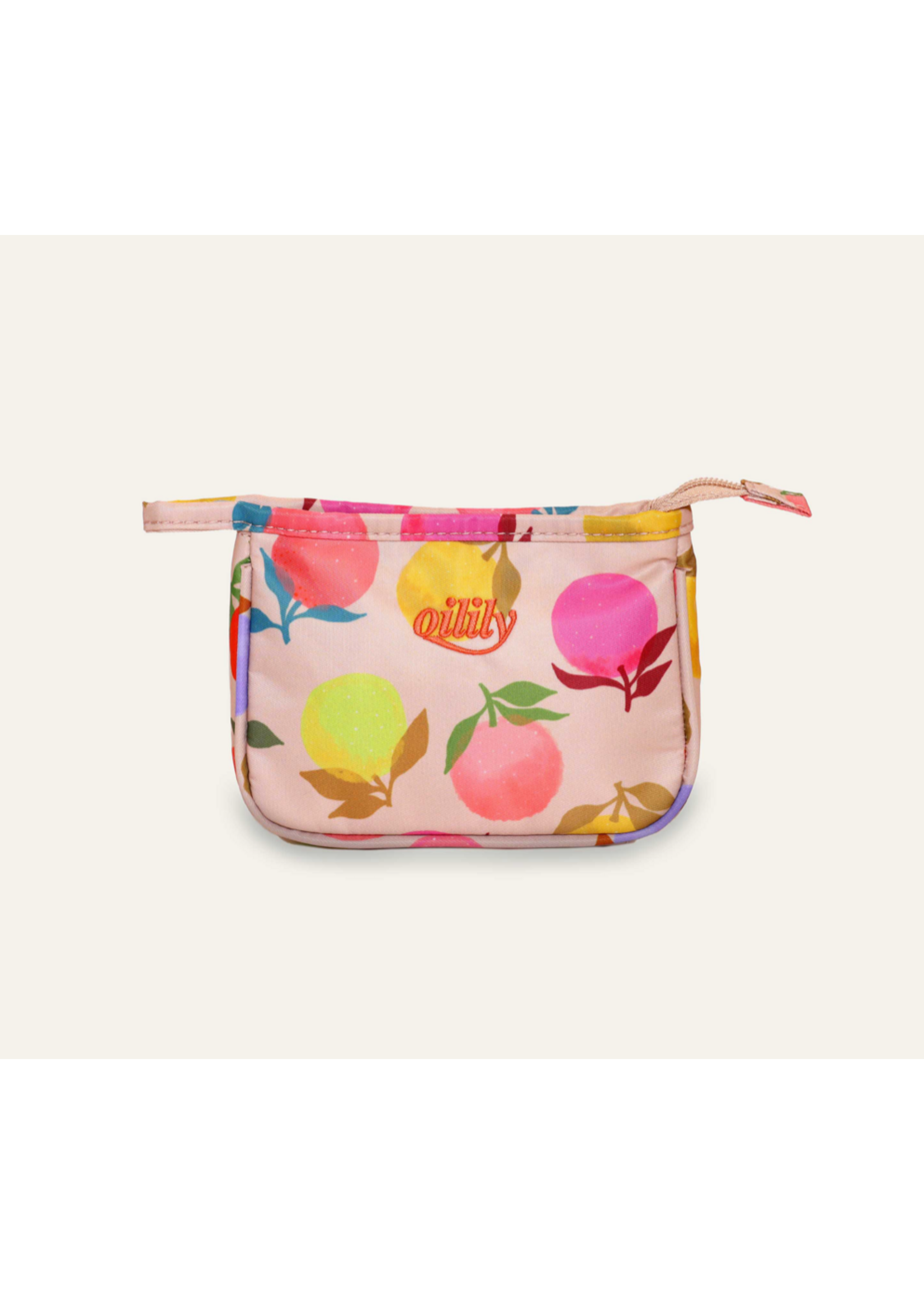 Oilily Oilily Small Cosmetic Bag Cam Fruit Balls Shifting Sand