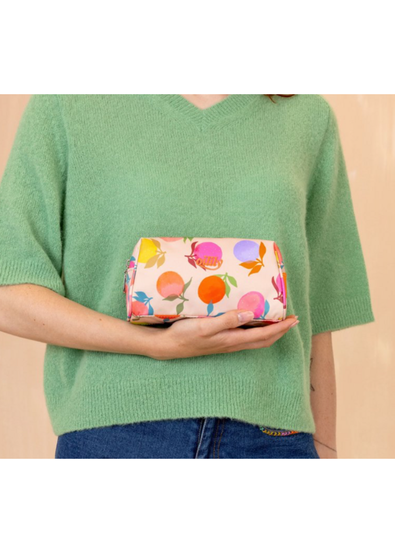 Oilily Oilily Pouch Poll Fruit Balls Shifting Sand