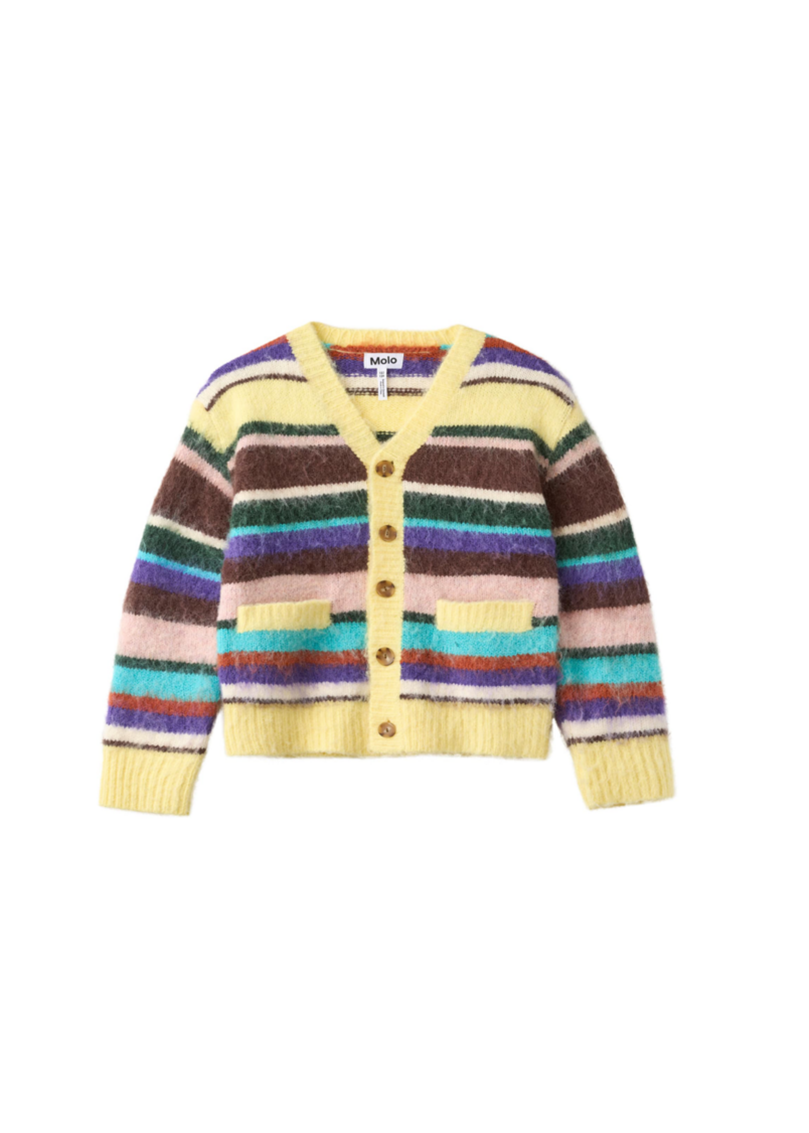MOLO MOLO Cardigan Brutus Gemstone Stripe