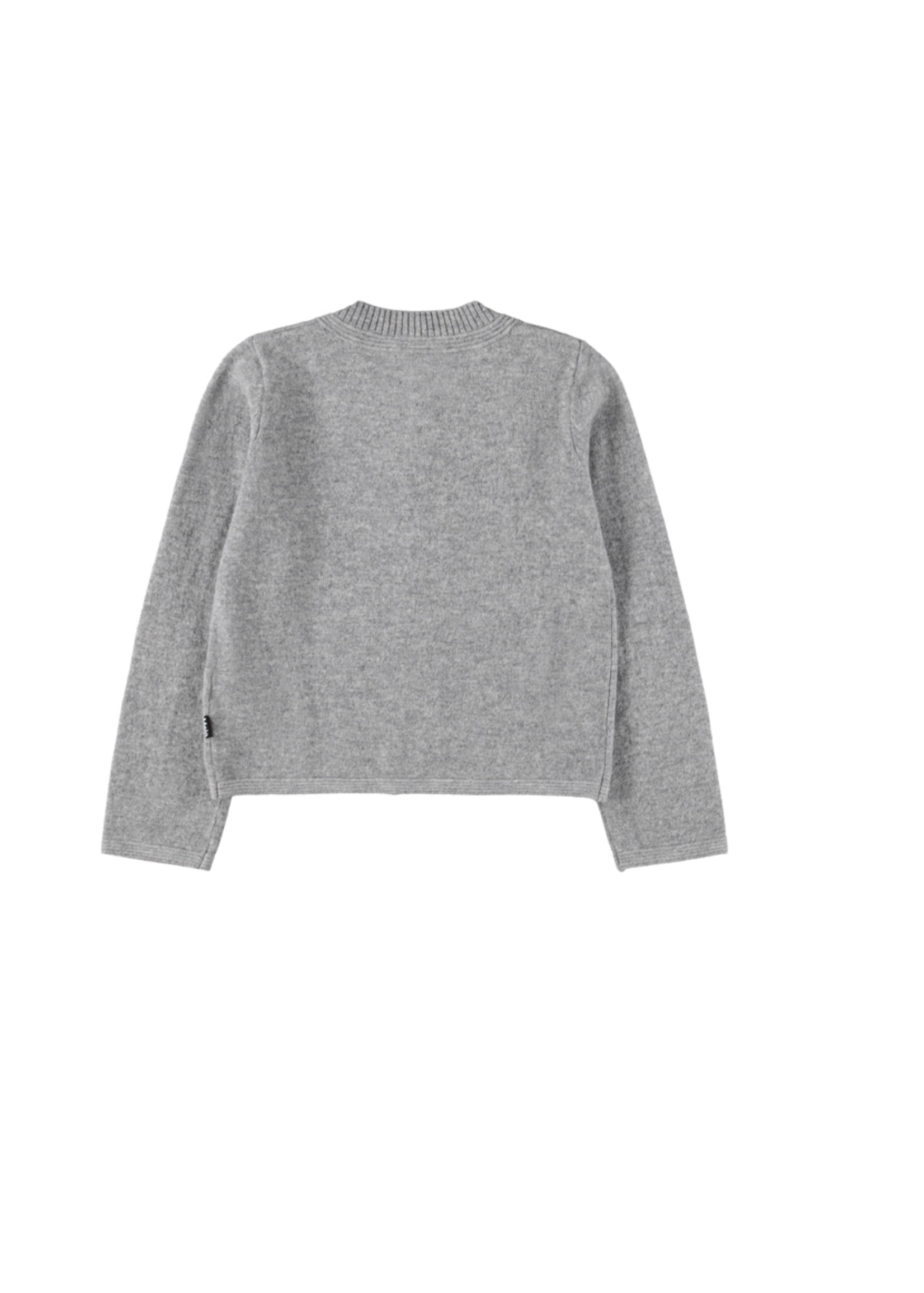 MOLO MOLO Cardigan Giovanna Grey Melange