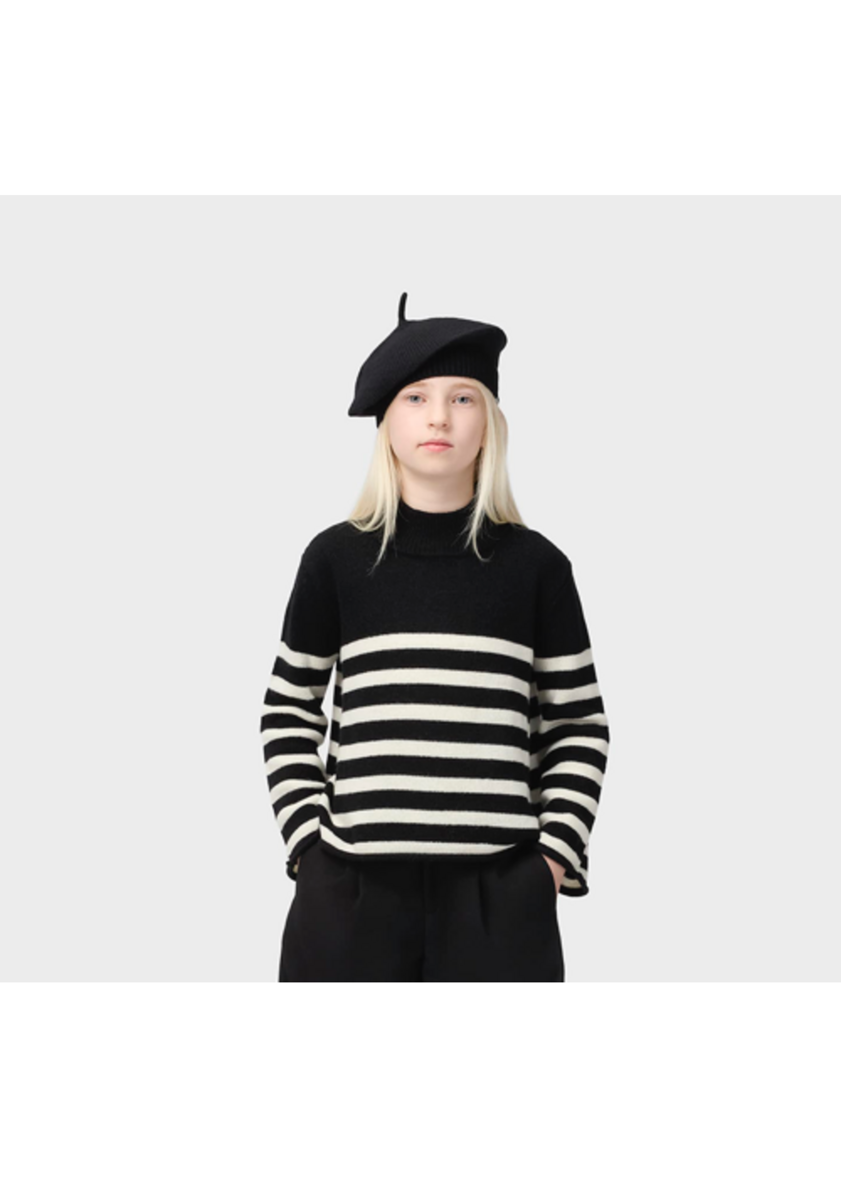 MOLO MOLO Pullover Govina Black & Pearl