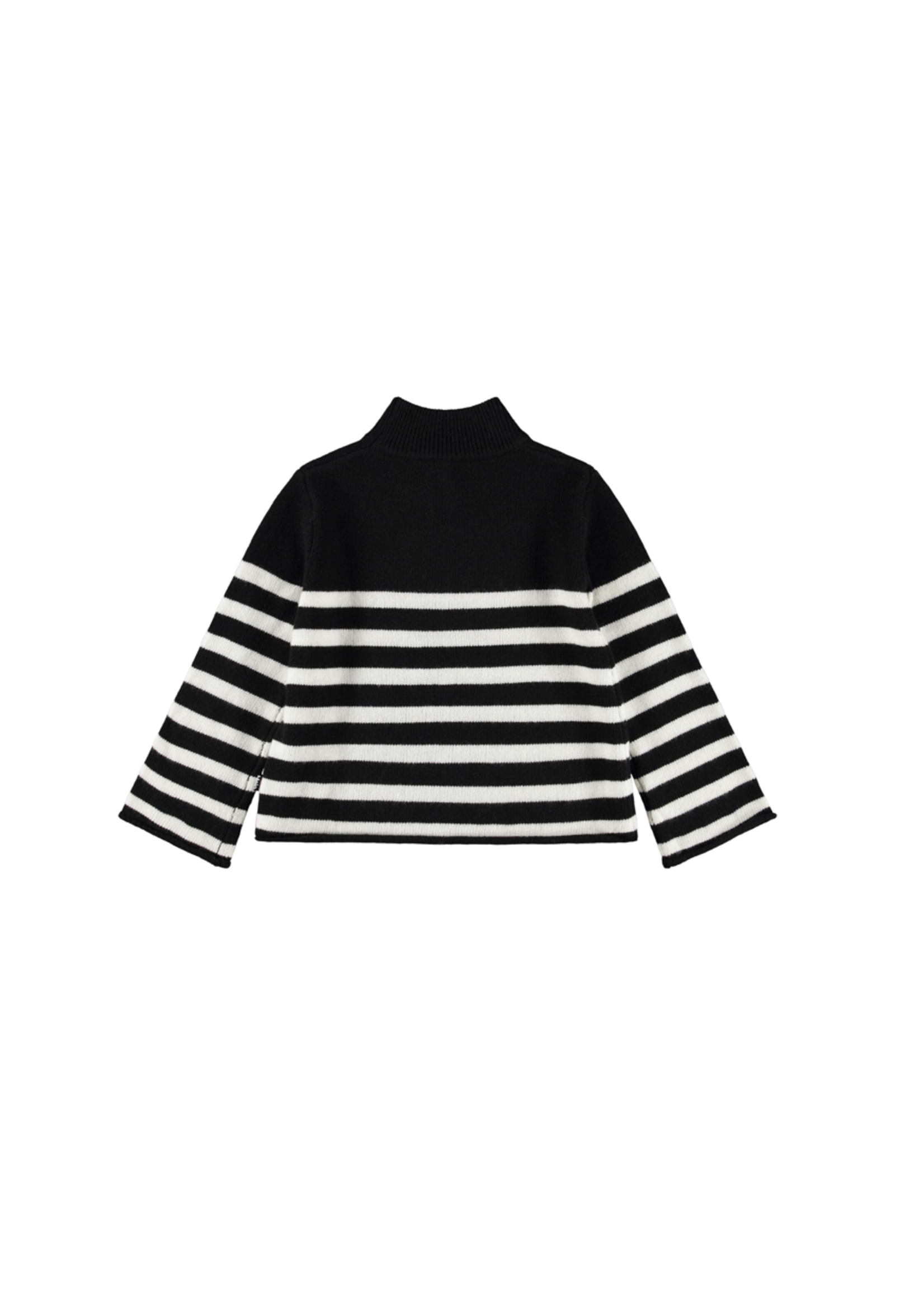 MOLO MOLO Pullover Govina Black & Pearl