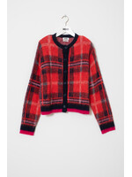 INDEE INDEE Cardigan Winnie Navy Checks