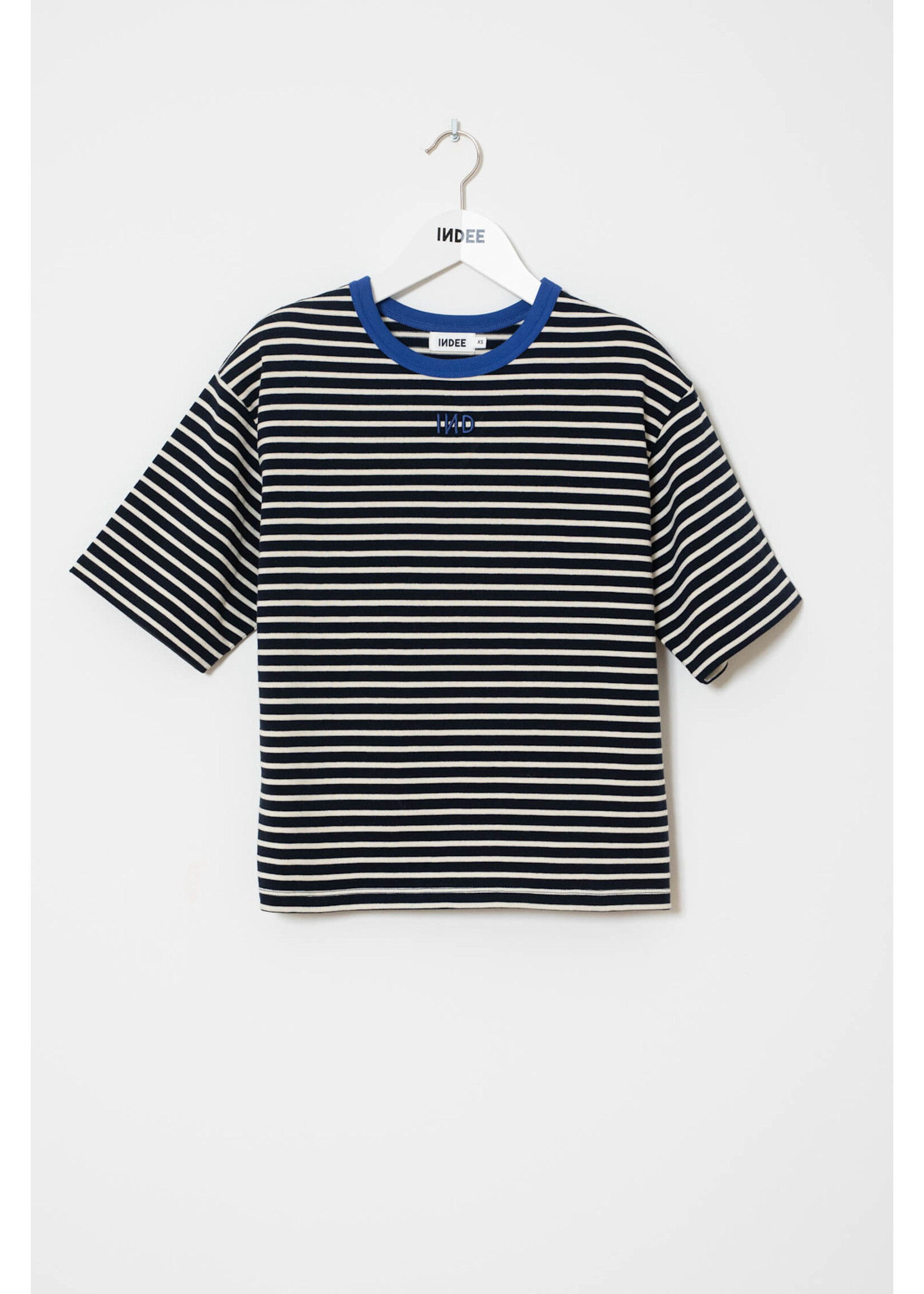 INDEE INDEE T-Shirt Wallis Navy