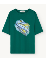 The Animals Observatory TAO Oversized T-Shirt Collie Dark Green