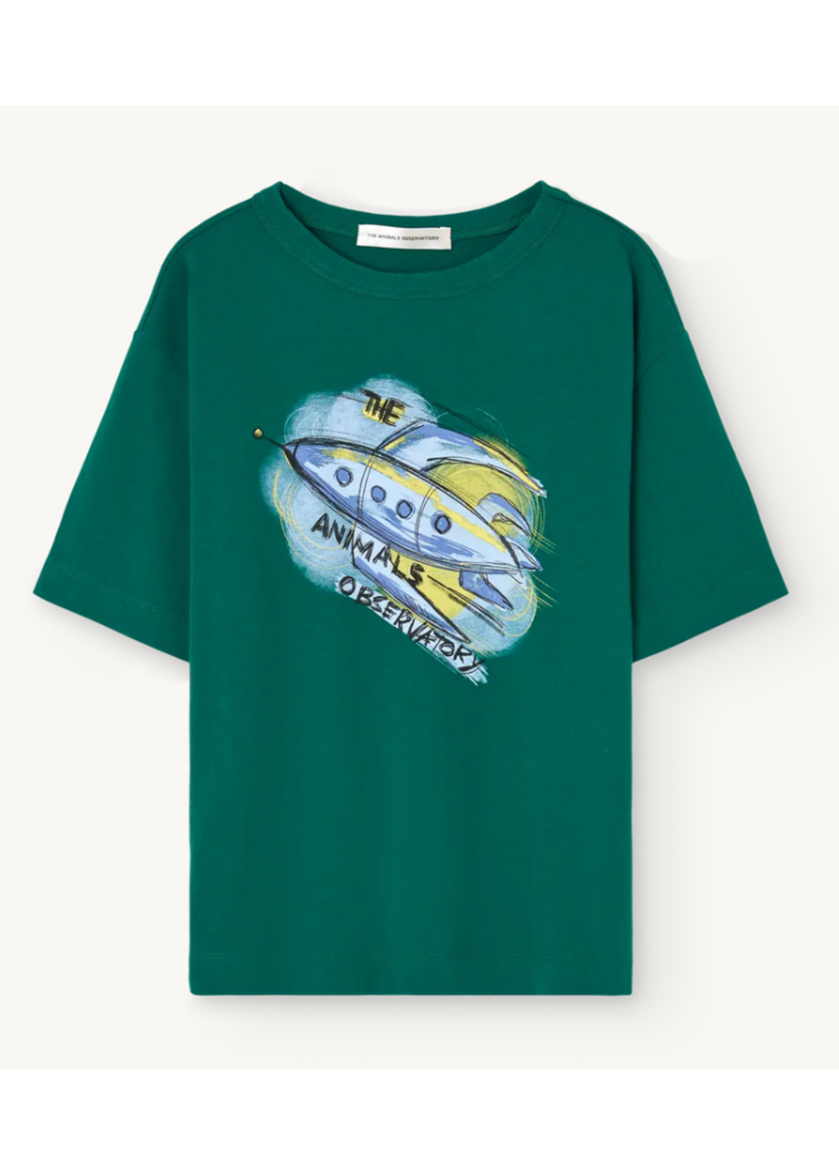The Animals Observatory TAO Oversized T-Shirt Collie Dark Green