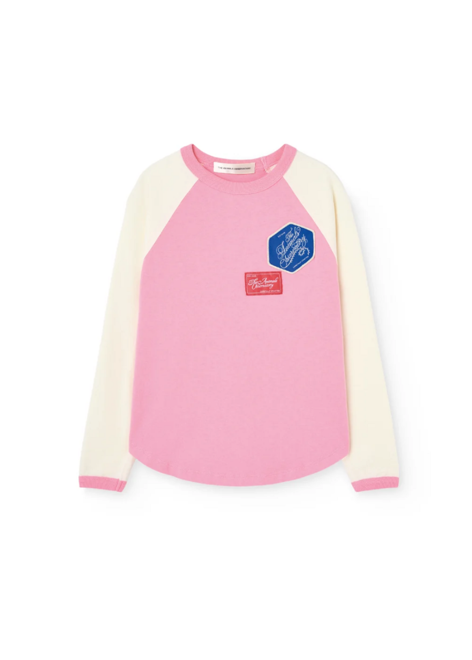 The Animals Observatory TAO Longsleeve T-Shirt Anteater Pink